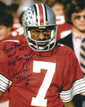 Autographed CORNELIUS GREENE 8X10 Ohio State University Photo