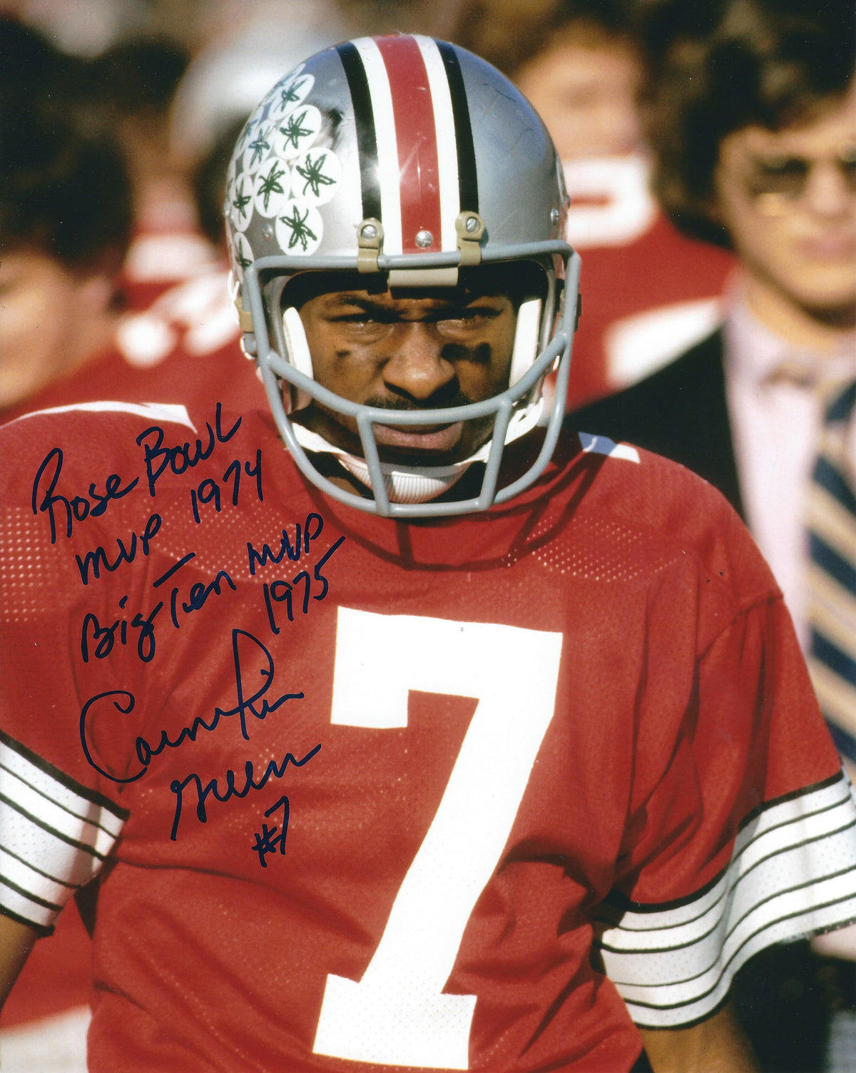 Autographed CORNELIUS GREENE 8X10 Ohio State University Photo