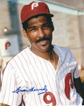 AUTOGRAPHED JACKIE HERNANDEZ 8X10 Philadelphia Phillies Photo