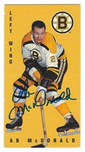 Autographed 1994 Parkhurst AB MCDONALD card