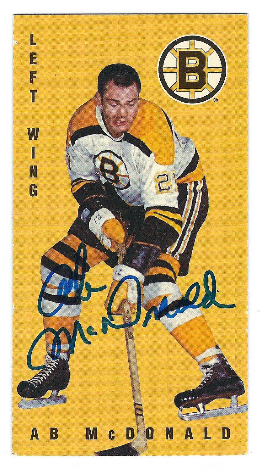 Autographed 1994 Parkhurst AB MCDONALD card