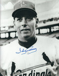 AUTOGRAPHED JOHNNY ROMANO 8X10 St. Louis Cardinals photo