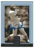 Autographed GEORGE FOSTER 2005 DONRUSS GREATS CARD