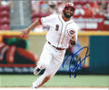 AUTOGRAPHED JOSE PERAZA 8X10 Cincinnati Reds Photo