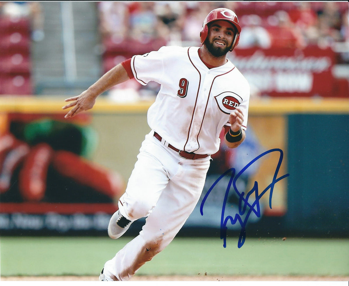 AUTOGRAPHED JOSE PERAZA 8X10 Cincinnati Reds Photo