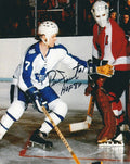Autographed BERNIE PARENT 8X10 Philadelphia Flyers Photo