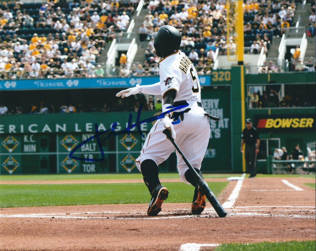 Autographed JOSH HARRISON 8X10 Pittsburgh Pirates Photo