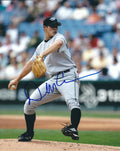 Autographed DUSTIN MCGOWAN 8x10 Toronto Blue Jays photo