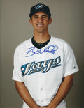 Autographed BRAD MILLS 8x10 Toronto Blue Jays Photo