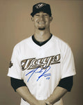 Autographed JOSH ROENICKE 8x10 Toronto Blue Jays Photo