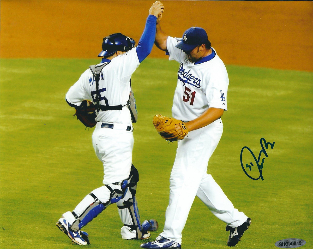 AUTOGRAPHED JONATHAN BROXTON 8X10 Los Angeles Dodgers photo
