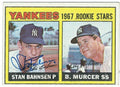 Autographed STAN BAHNSEN 1967 Topps Card