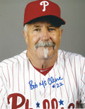 AUTOGRAPHED BOB MCCLURE 8X10 Philadelphia Phillies Photo