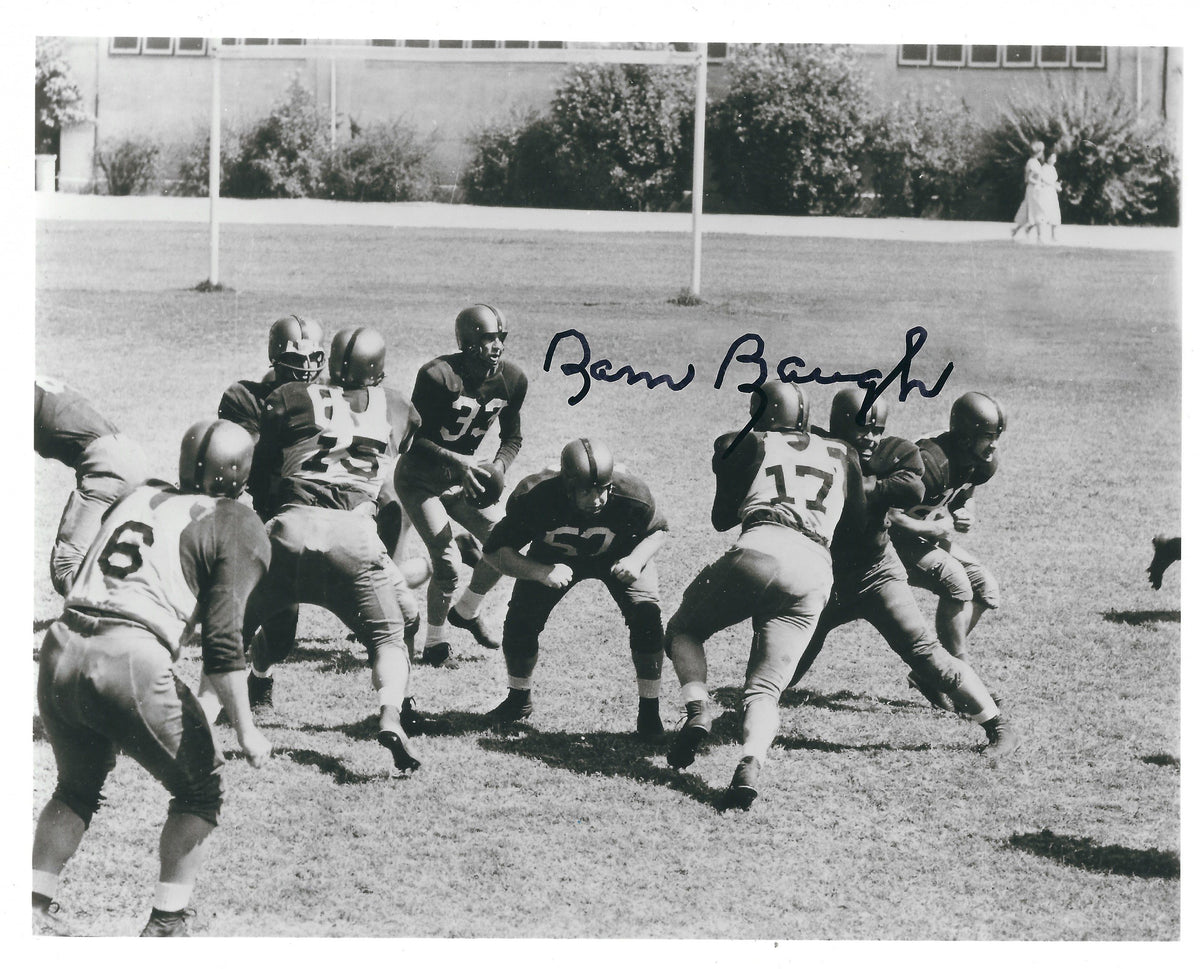 Autographed SAMMY BAUGH 8X10 Washington Redskins Photo