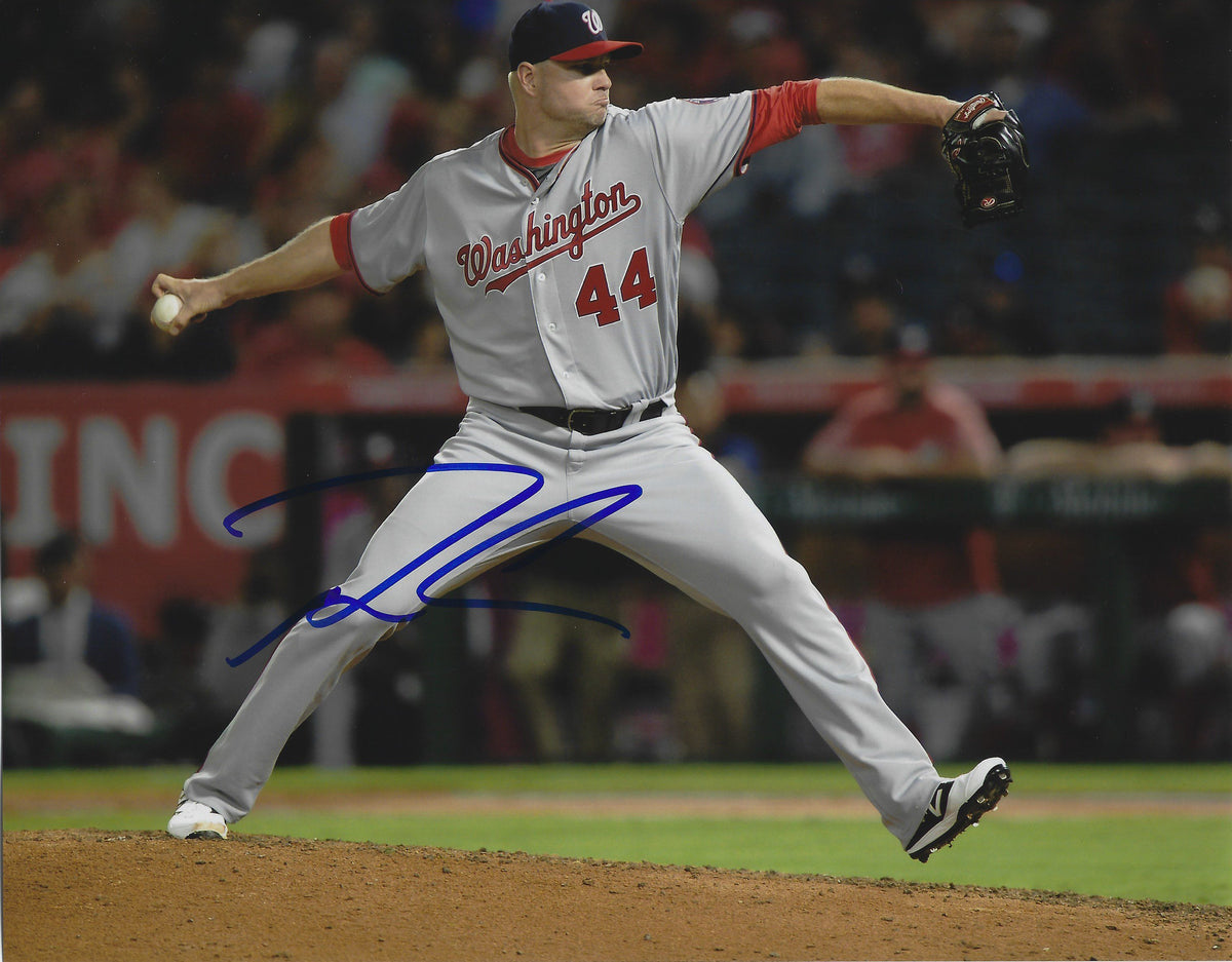 Autographed Ryan Madson 8X10 Washington Nationals Photo With COA
