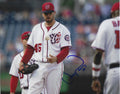 Autographed Oliver Perez 8X10 Washington Nationals Photo with COA