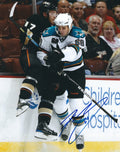 Autographed FRAZER MCLAREN 8X10 San Jose Sharks photo
