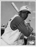 Autographed Chico Ruiz Cincinnati Reds Original Wire 8x10  photo with JSA COA