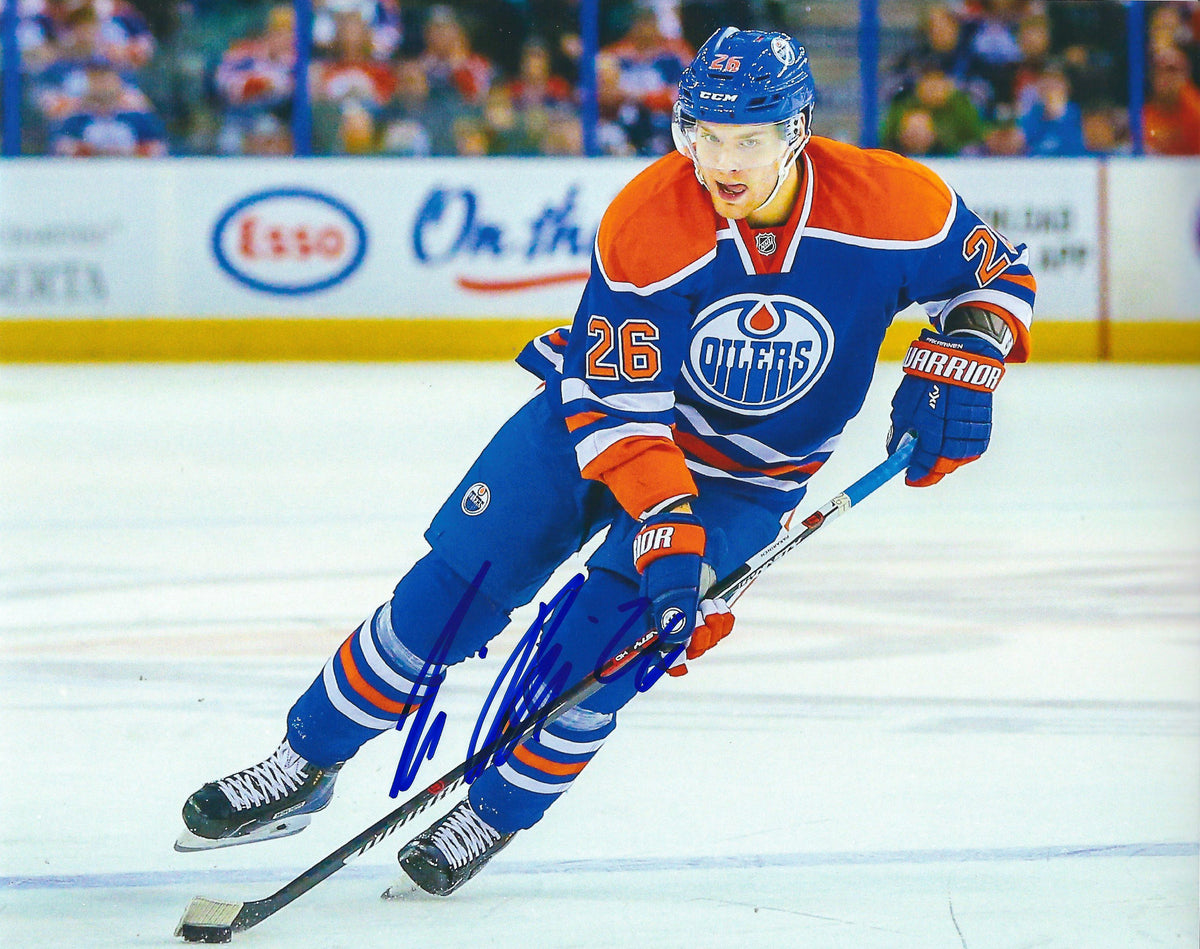 Autographed Iiro Pakerinen 8X10 Edmonton Oilers Photo