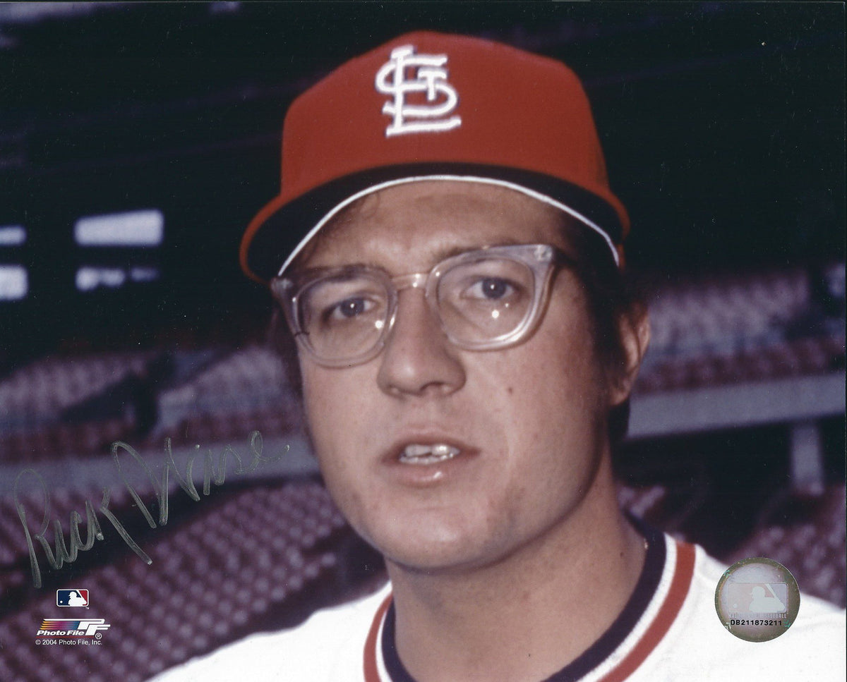 AUTOGRAPHED RICK WISE 8X10 St. Louis Cardinals photo