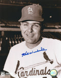 AUTOGRAPHED HAL WOODESHICK 8x10 St. Louis Cardinals