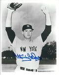 AUTOGRAPHED MICKEY MCDERMOTT 8X10 photo  New York Yankees
