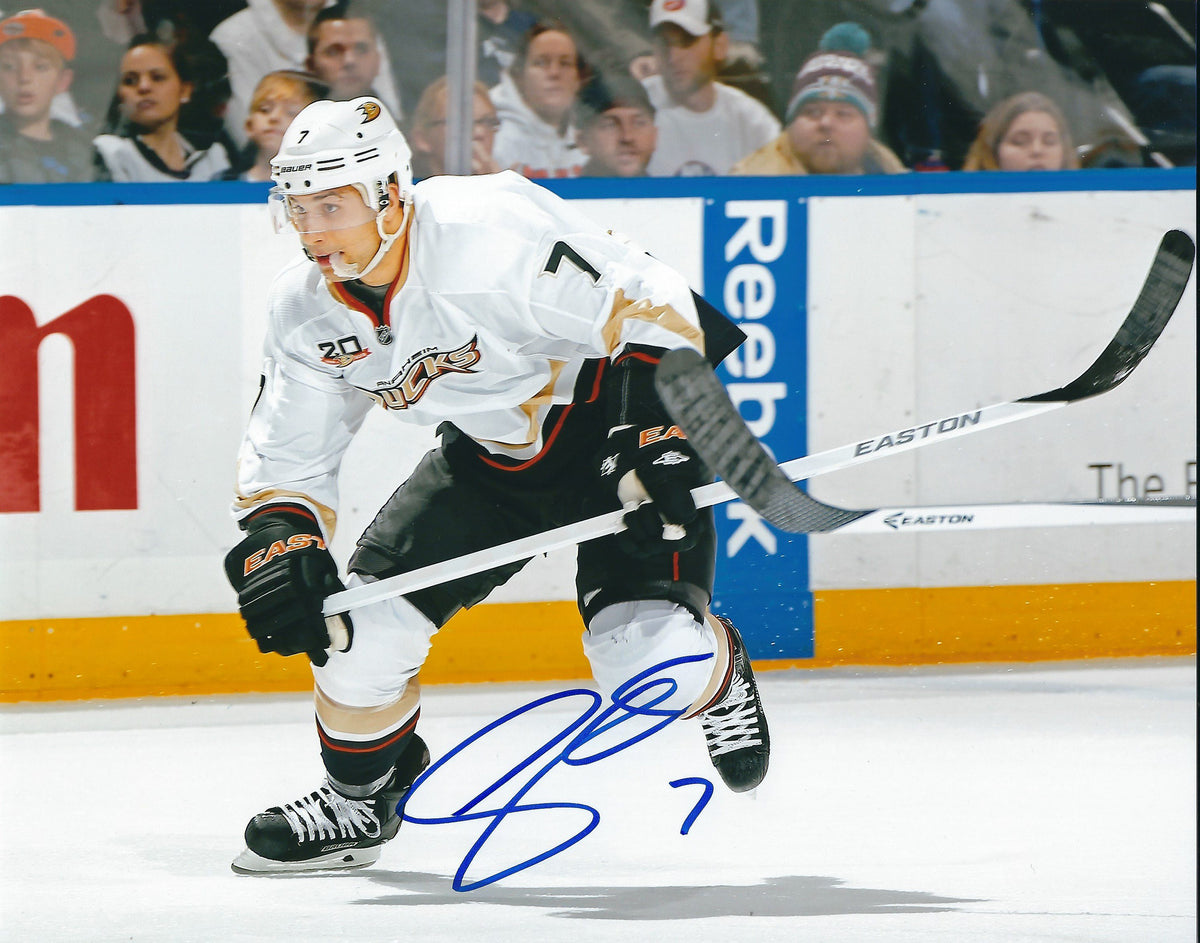 Autographed ANDREW COGLIANO 8X10 Anaheim Ducks Photo