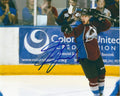 Autographed A.J. GREER 8x10 Colorado Avalanche Photo