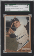 Autographed 1962 Topps Bill Skowron New York Yankees #110 SGC Slabbed
