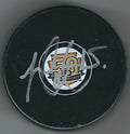 Autographed JORI LEHTERA Philadelphia Flyers 50th Anniversary Hockey Puck