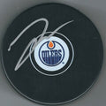 Autographed DARNELL NURSE Edmonton Oilers Hockey Puck