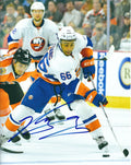 Autographed JOSHUA HO-SANG 8X10 New York Islanders Photo