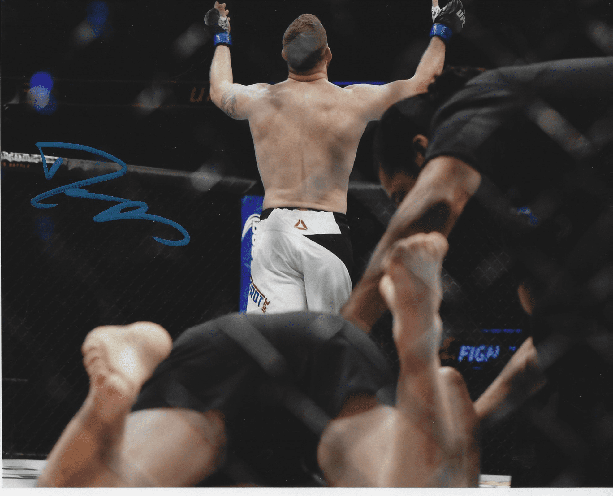 Autographed Nate Marquardt UFC & MMA 8x10 photo with COA