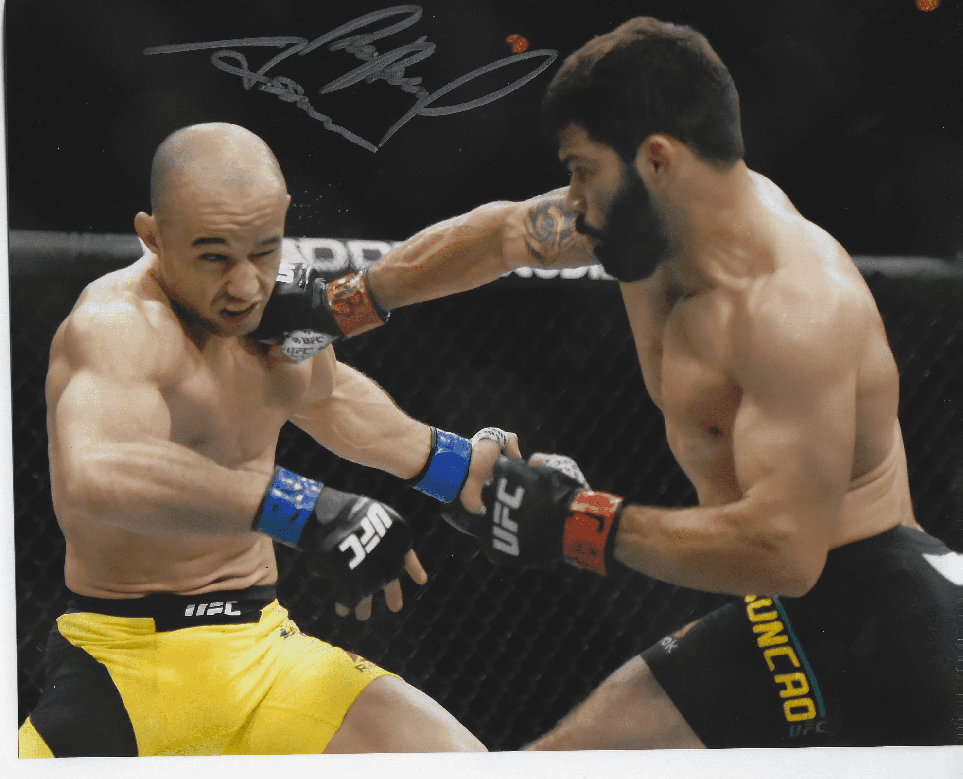 Autographed Raphael Assuncao UFC & MMA 8x10 photo with COA