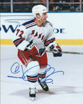 Autographed DARIUS KASPARAITIS  8X10 New York Rangers Photo