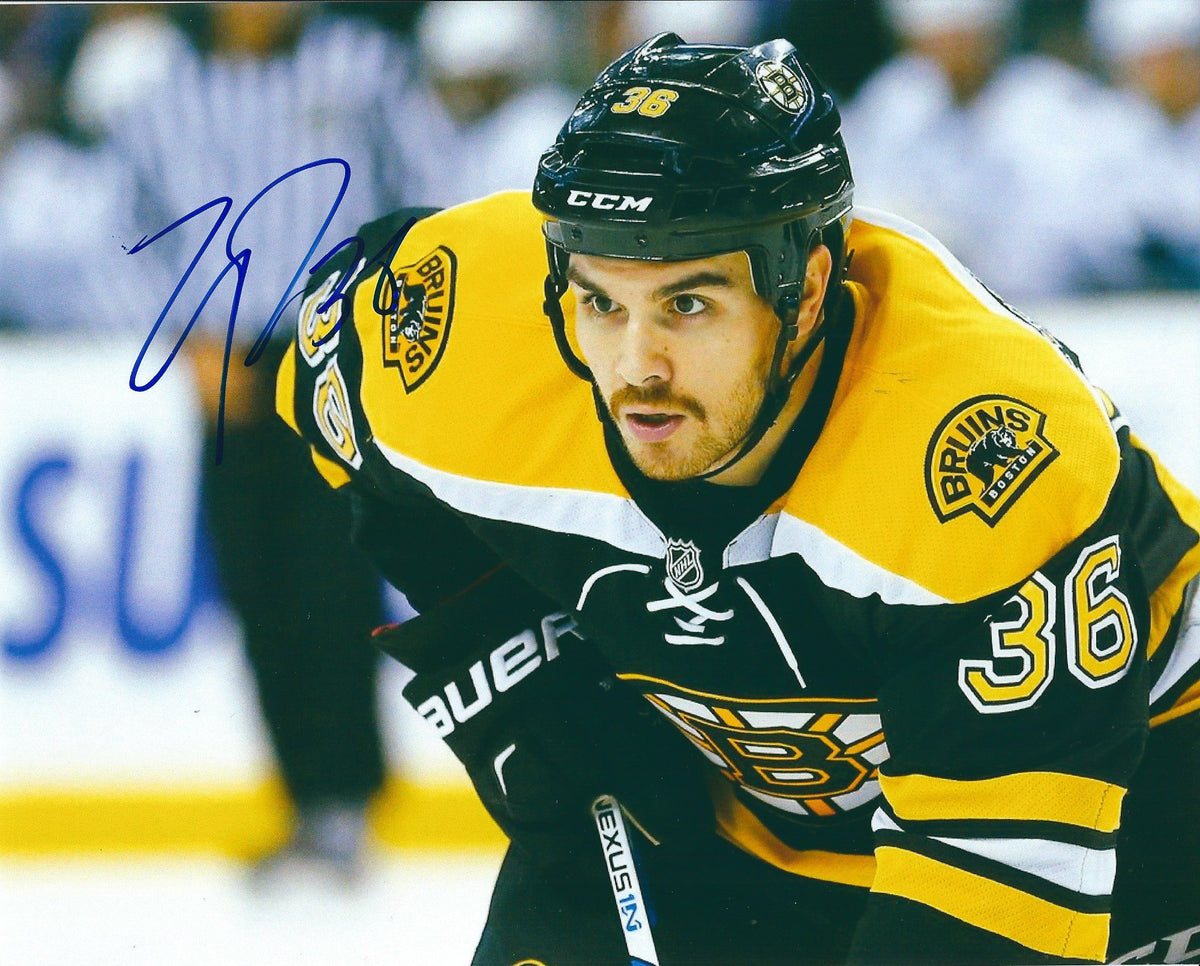 Autographed ZAC RINALDO 8X10 Boston Bruins  Photo