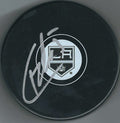 Autographed CHRISTIAN FOLIN Los Angeles Kings Hockey Puck