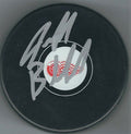 Autographed JEFF BLASHILL Detroit Red Wings Hockey Puck