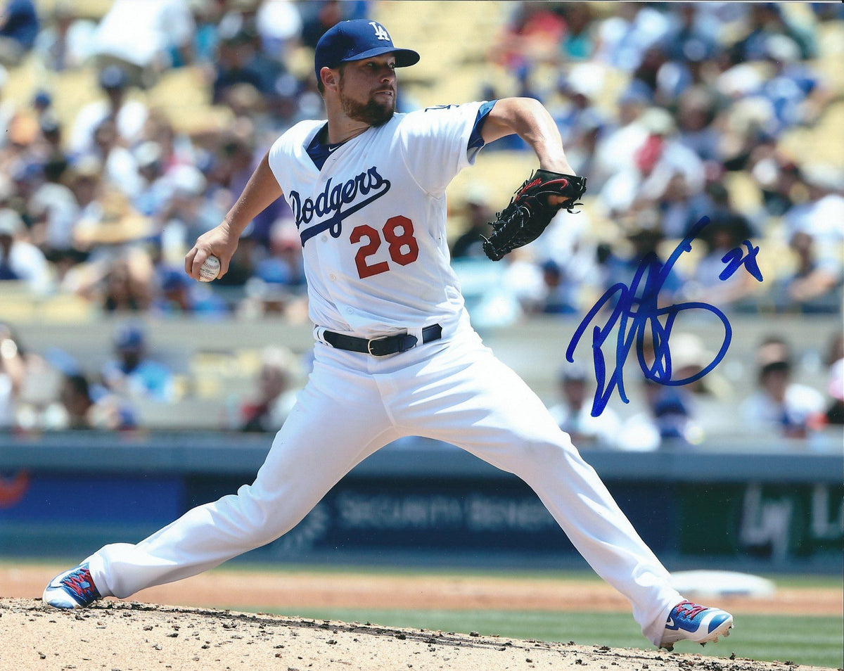 AUTOGRAPHED BUD NORRIS 8x10 Los Angeles Dodgers photo