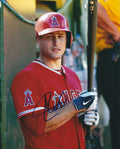 AUTOGRAPHED CHRIS IANNETTA 8X10 Los Angeles Angels Photo