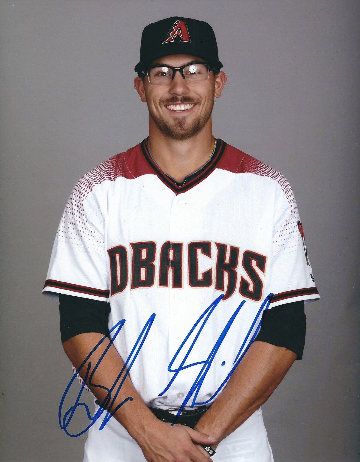 Autographed BRADEN SHIPLEY 8X10 Arizona Diamondbacks Photo