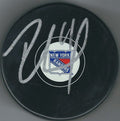 Autographed Rick Nash New York Rangers Hockey Puck