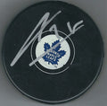 Autographed JAMES VAN RIEMSDYK Toronto Maple Leafs Hockey Puck