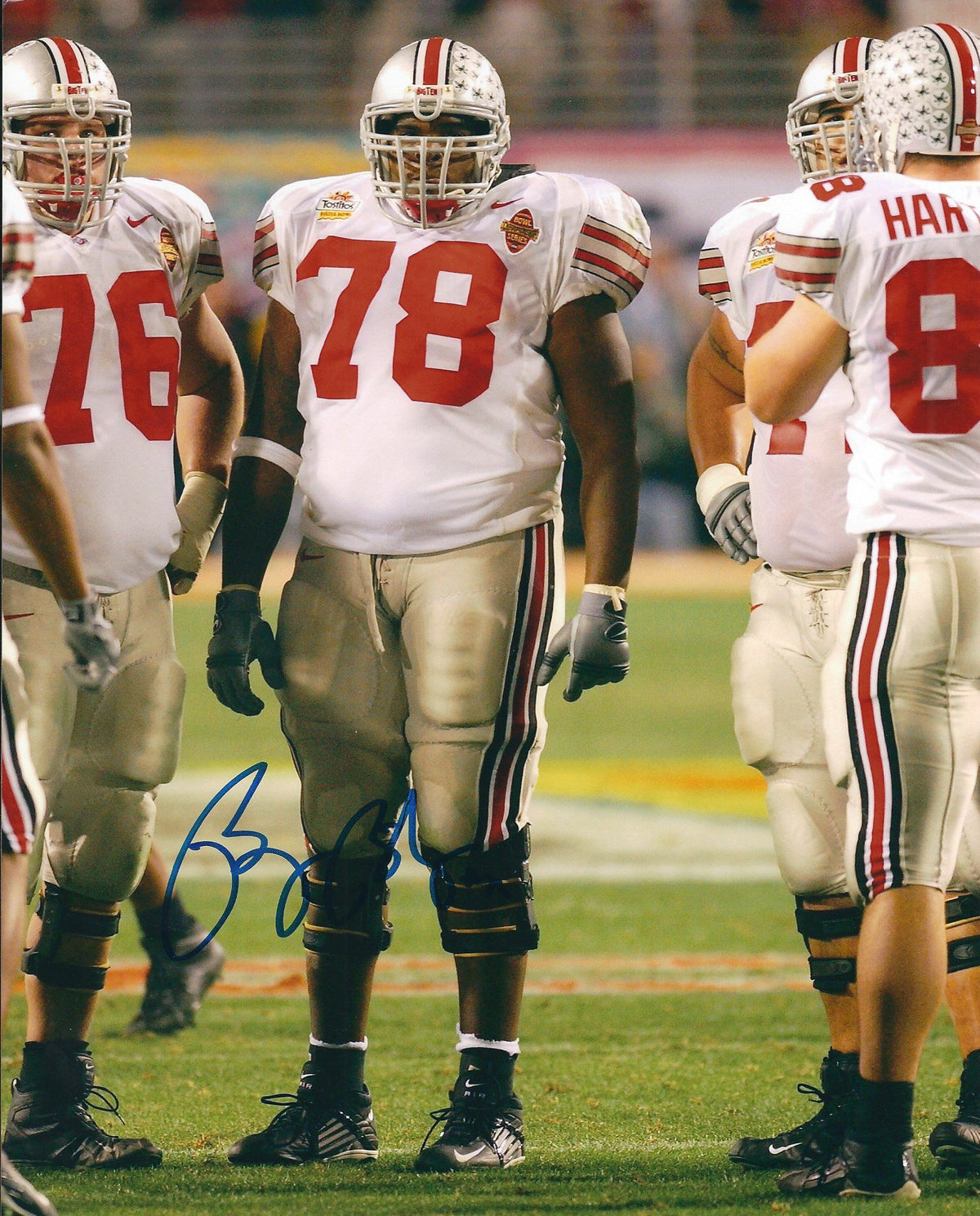 Autographed BRYCE BISHOP 8X10 Ohio State University Photo