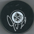 Autographed TORREY MITCHELL Los Angeles Kings Hockey Puck