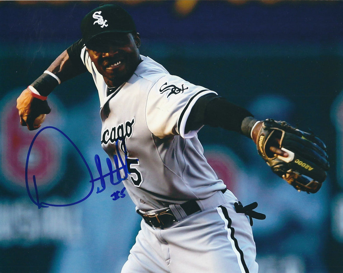 AUTOGRAPHED ORLANDO HUDSON 8X10 Chicago White Sox Photo