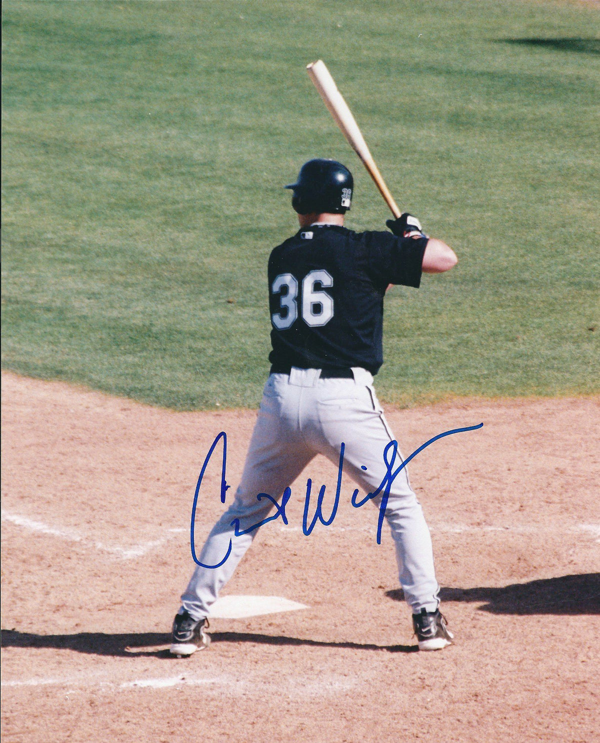 AUTOGRAPHED  photo CHRIS WIDGER Chicago White Sox