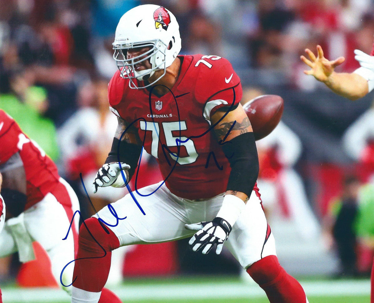 Autographed ALEX BOONE 8X10 Arizona Cardinals Photo