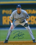 AUTOGRAPHED RICHIE SEXSON 8X10 Milwaukee Brewers Photo
