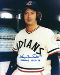 AUTOGRAPHED KEN SANDERS 8X10 Cleveland Indians Photo